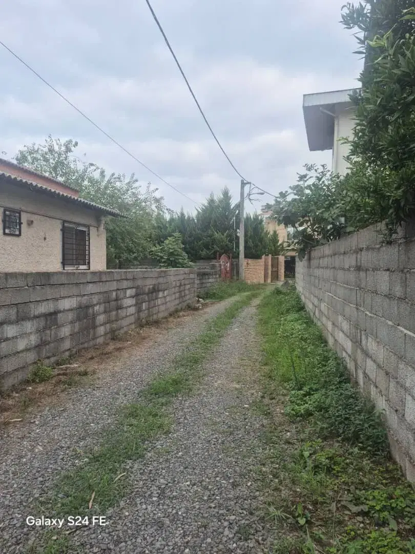 زمین چهار دیواری بلوار ورزش نشتارود قیمت استثنایی