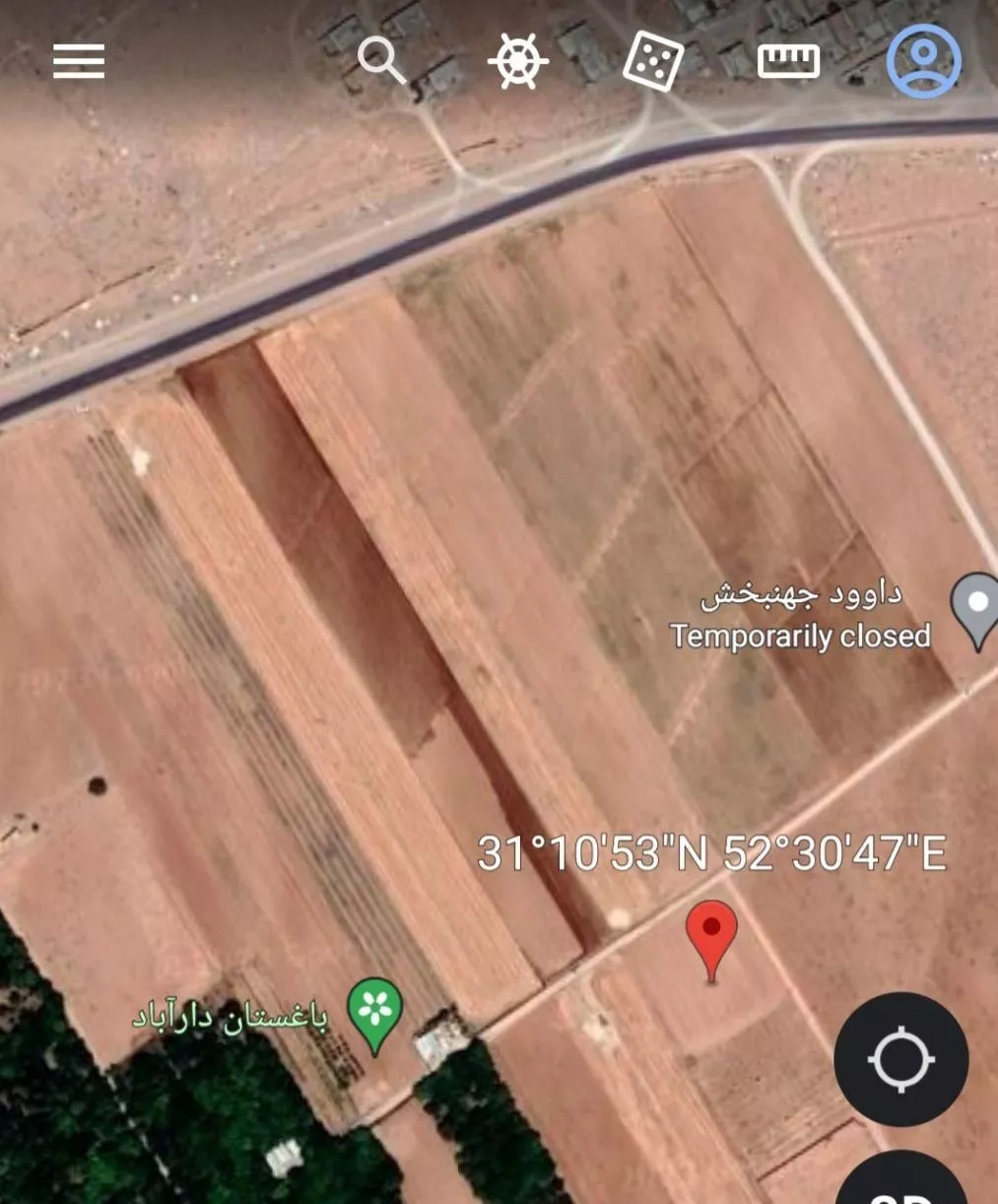 ۳۵۰۰ متر زمین کشاورزی در باغستان دارآباد
