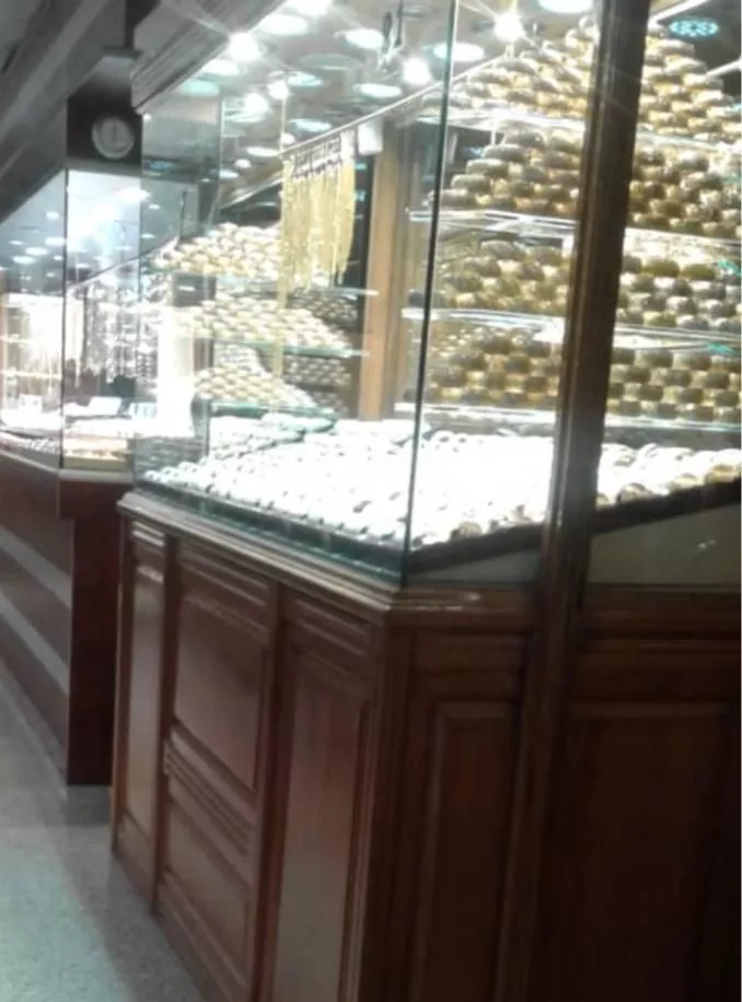 مغازه طلا فروشی بازار تهران