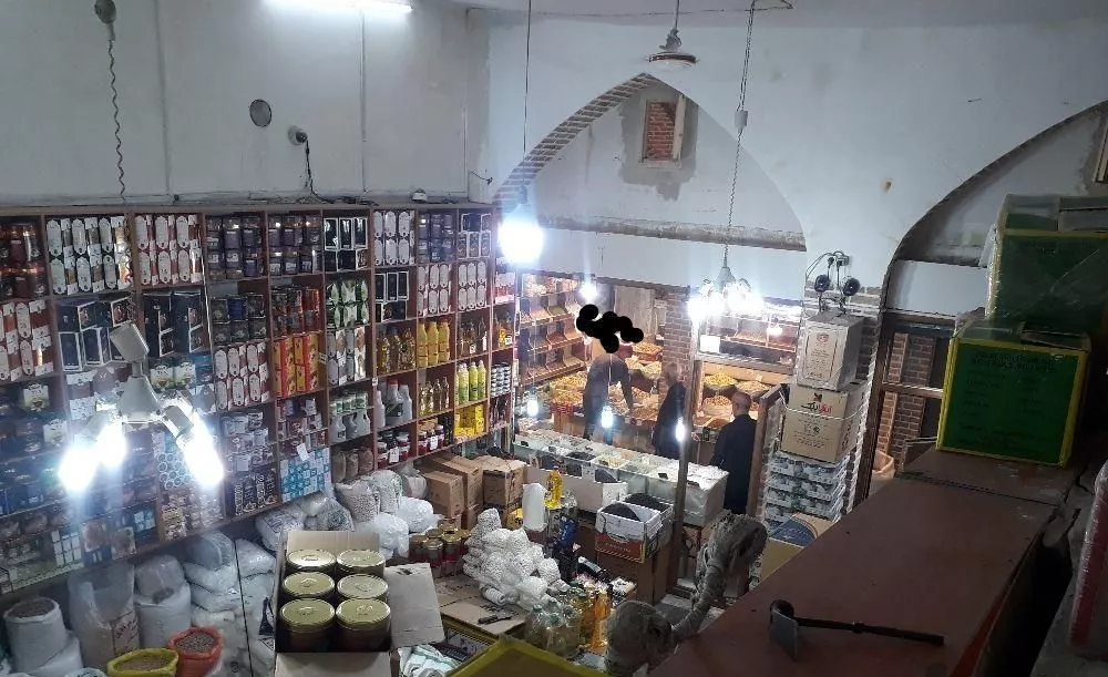 سرقفلی مغازه دودهنه در بازار سرپوشیده تبریز(صفی)