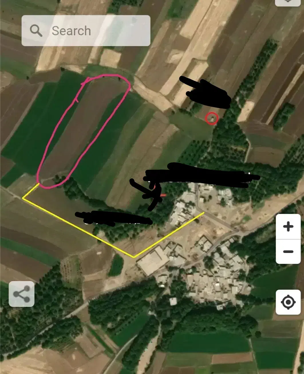 فروش زمین کشاورزی آبی روستای مصدق آباد