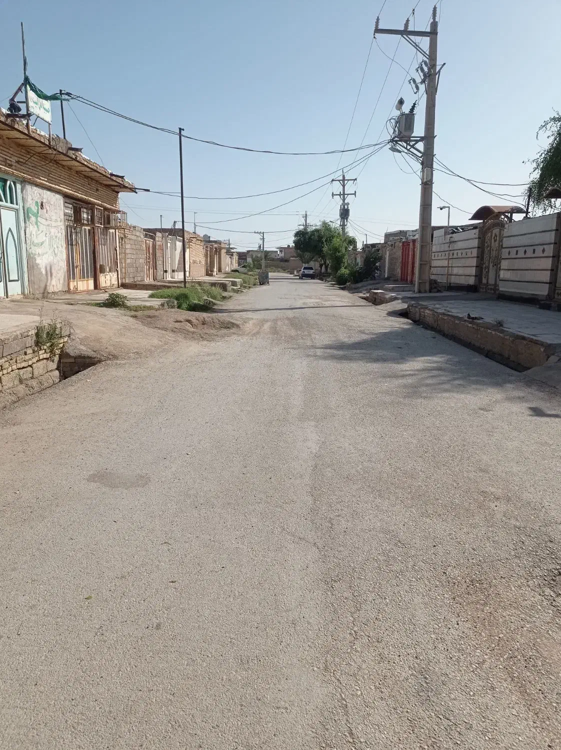 یک زمین درشهر  ابوحمیظه اخرای بعثت