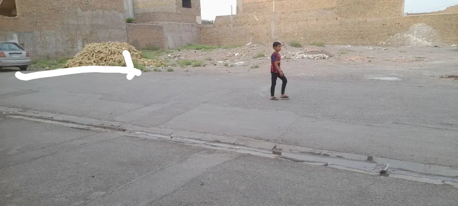 ۸۵ متر شفته شده مسکونی عرض ۷ در ۱۲