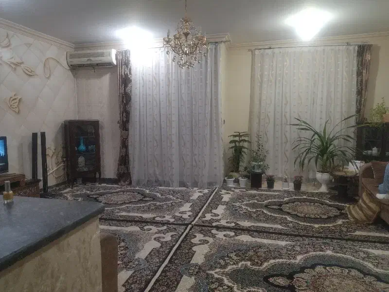 اجاره اپارتمان 80متری_سالن پرده خور