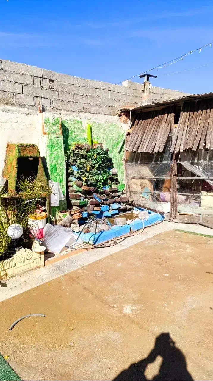 خونه باغ قبل از اب محک 190متر