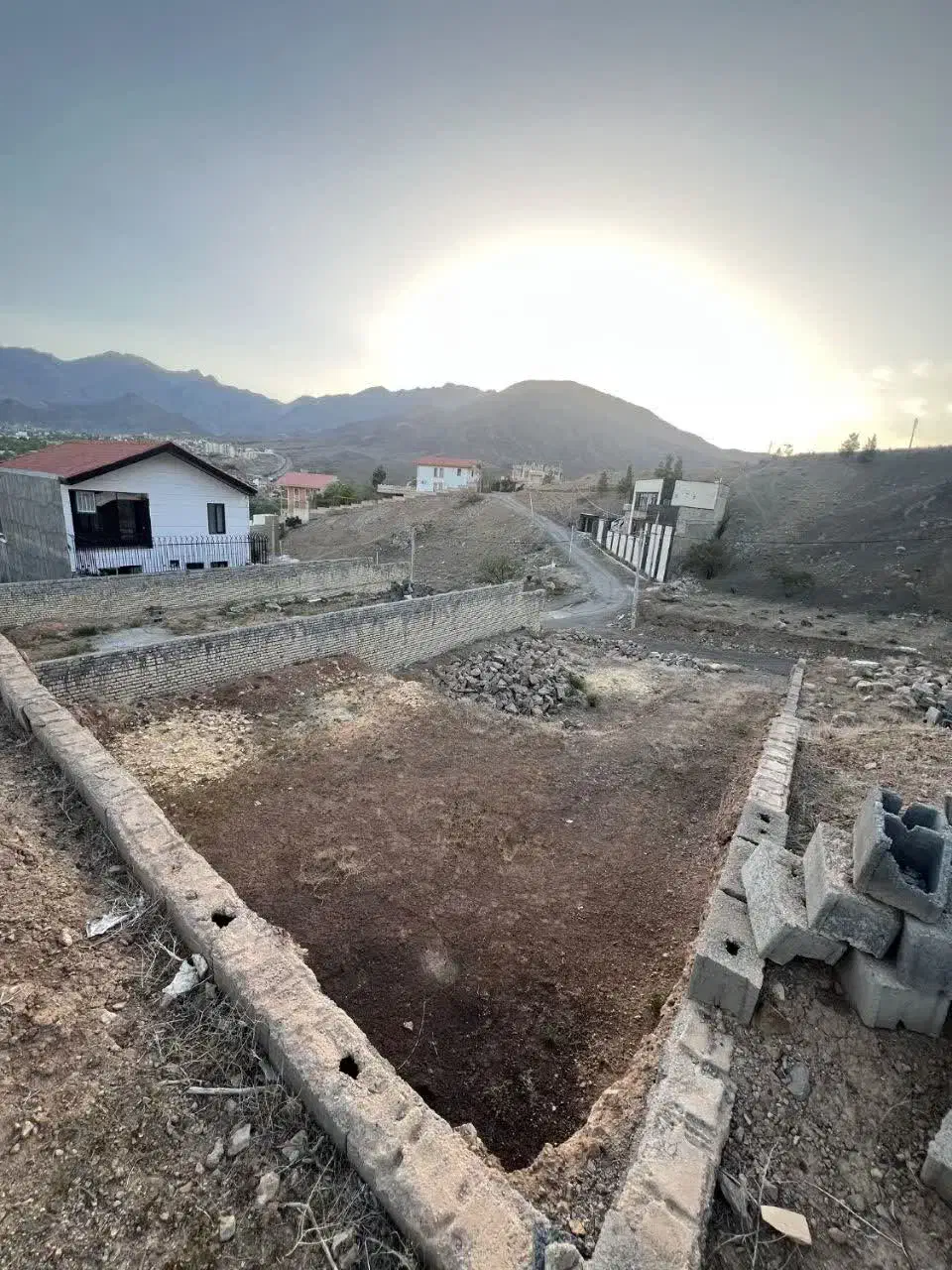فروش فوری زمین ویلایی در قمصر کاشان