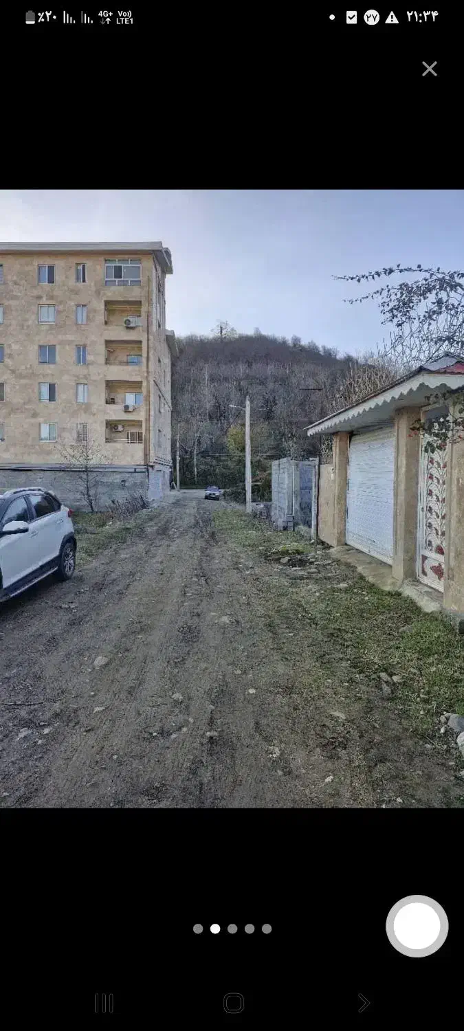 زمین مسکونی داخل شهر ۳۷۰‌متر
