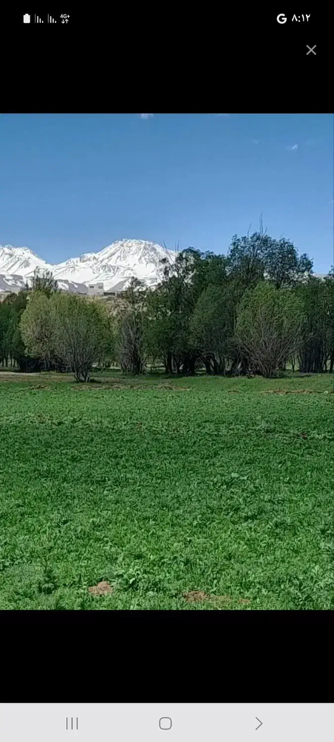 زمین کشاورز در ورودی دوستلوکندی
