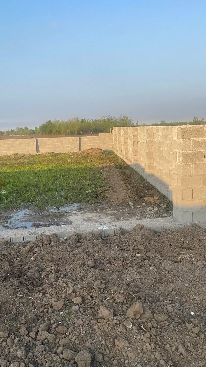 زمین محصور ۵۰۰ متر(ماسال روستای دولملال)