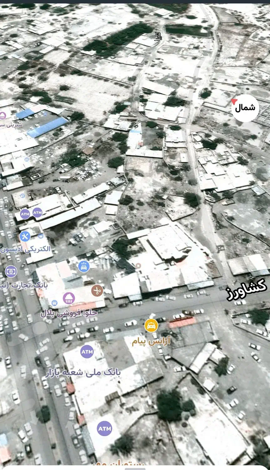 فروش زمین مسکونی داخل بازار کشاورز 1