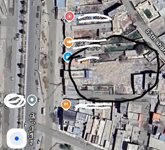 زمین ملکی تک برگ شاهنامه ۶۳
