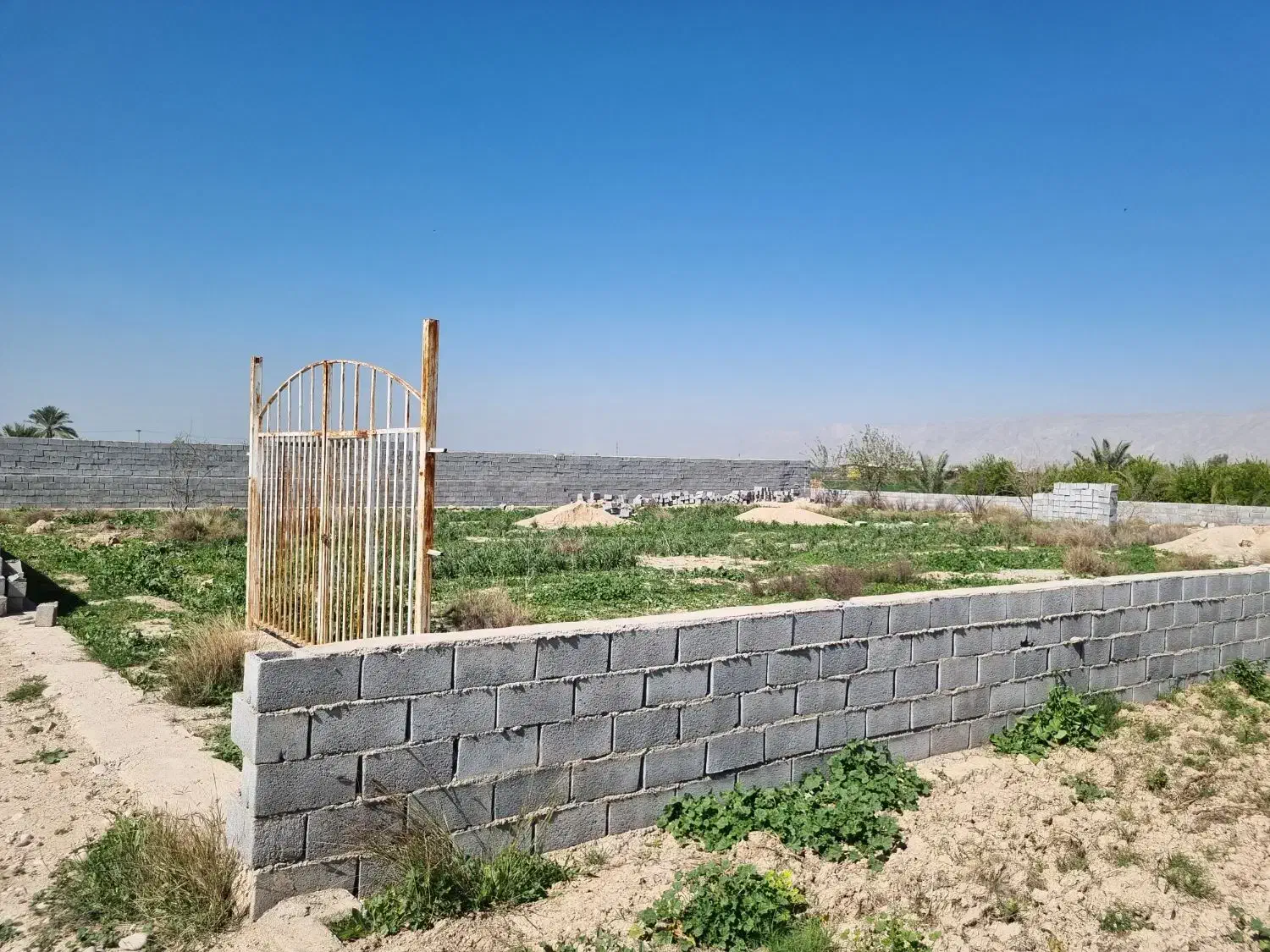 زمین باغی ۱۳۰۰ متری