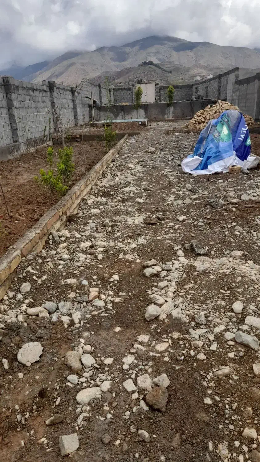 زمین جاده بوژان روستای تحت منظر