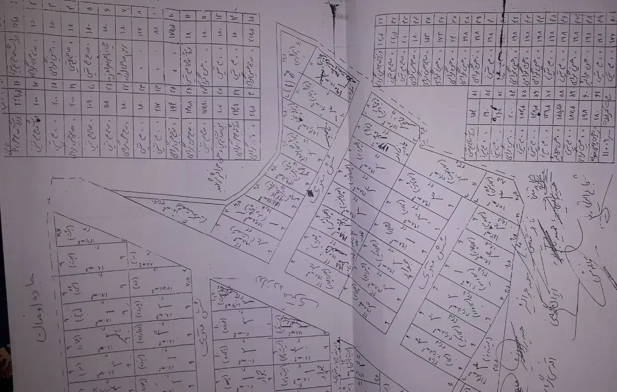 قطعه زمینی روبروی امامزاده
