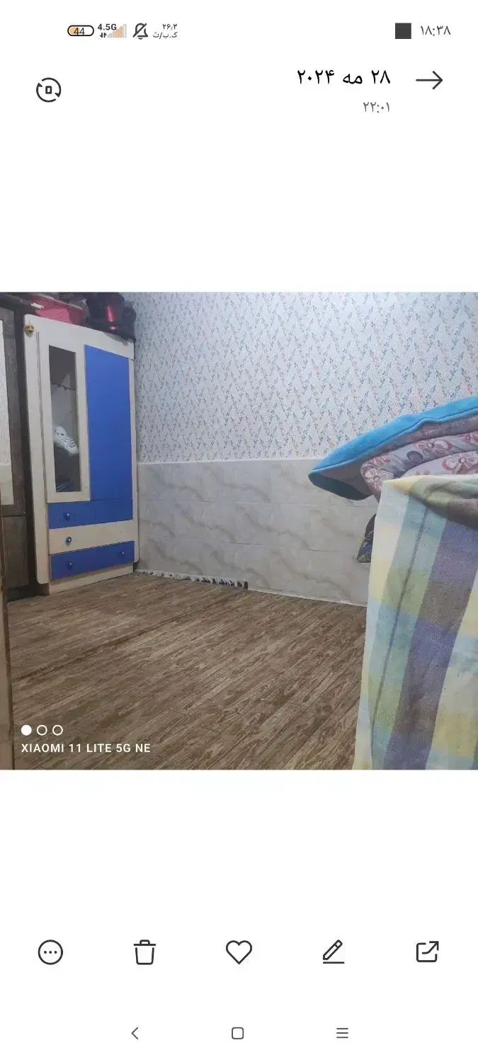 فروش منزل نقلی ۵۵ متری کوچه 80 نارنجستان