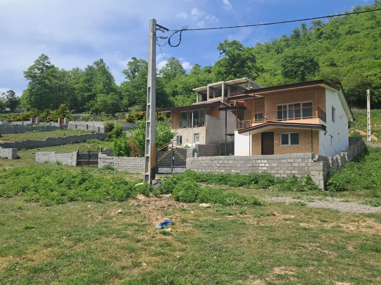 فروش زمین ویلایی جنگلی مشارکت در ساخت