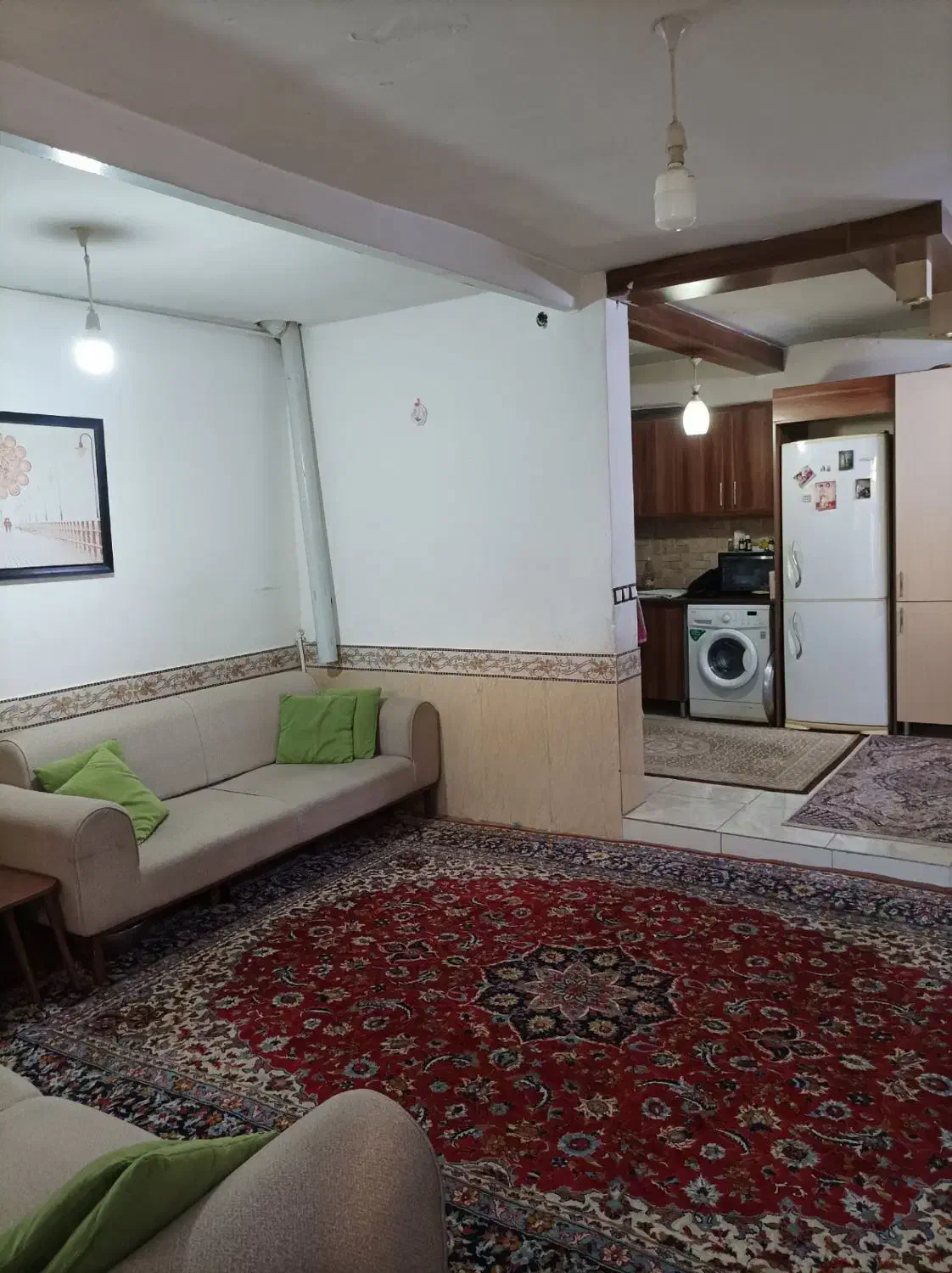 منزل ویلایی طبقه همکف رهن کامل با پارکینگ