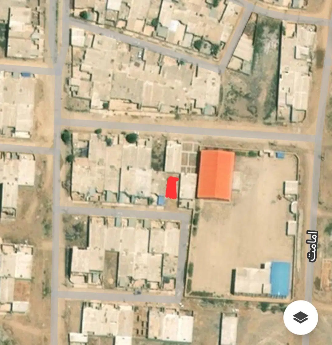 زمین ۲۲۵ متری شامی آباد