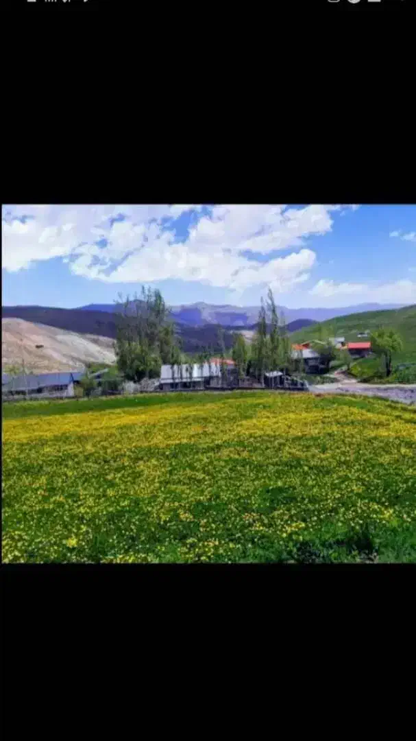 ۴۰۰مترزمین ییلاقی بلده داخل بافت