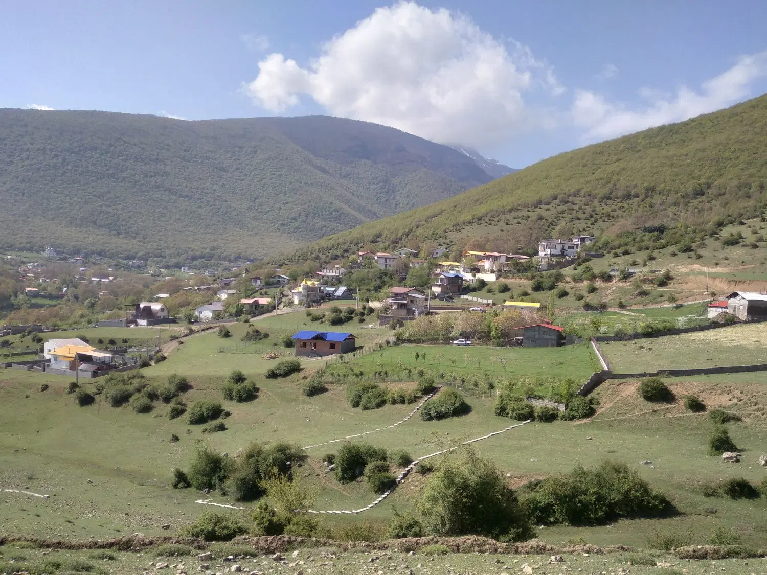 یلاق روستای زیبای اتاق سراحومه کندلوس