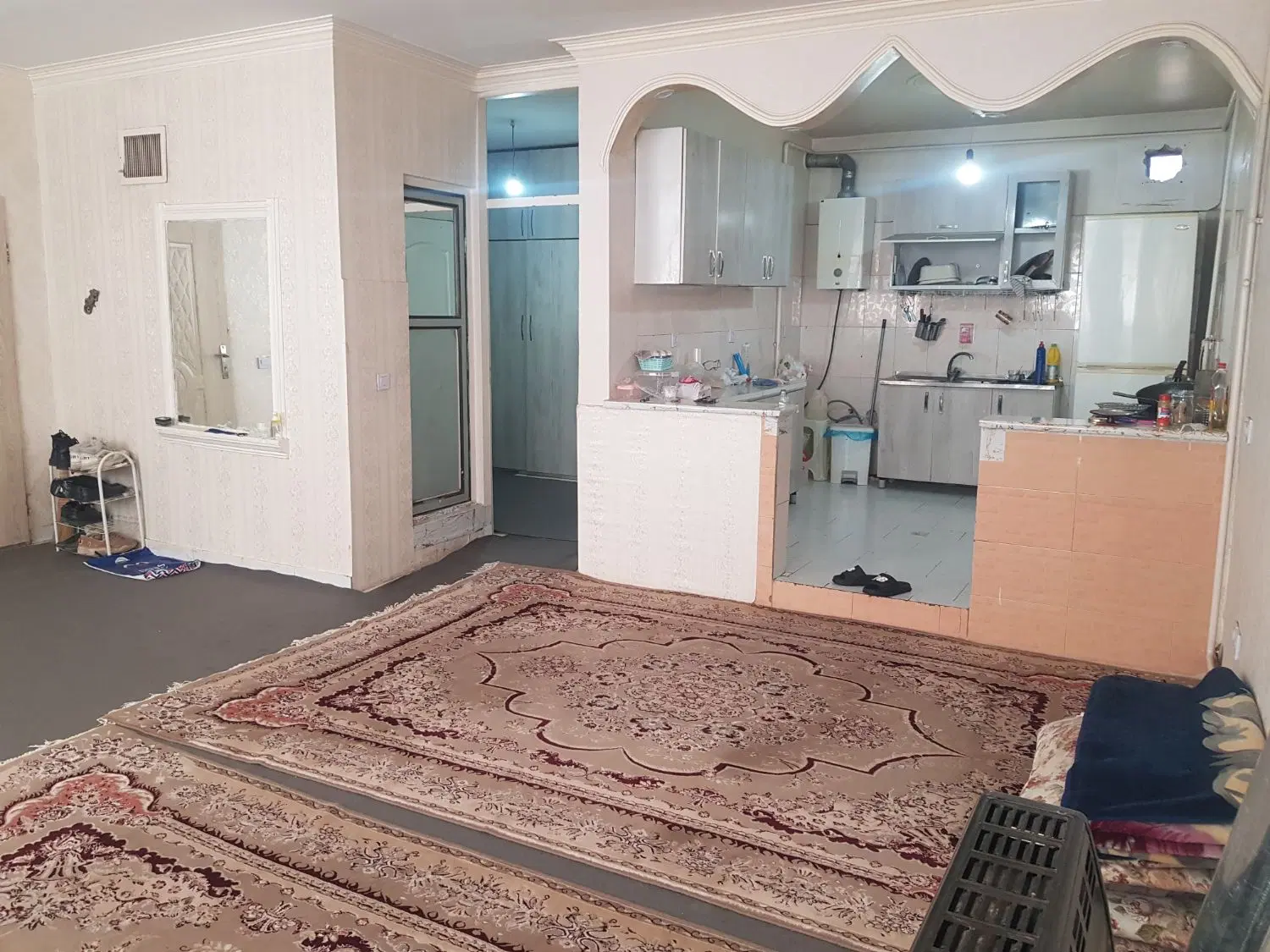 ۷۰متر آپارتمان طبقه۲گلستان ۱ محدوده آبرسانی  اهری