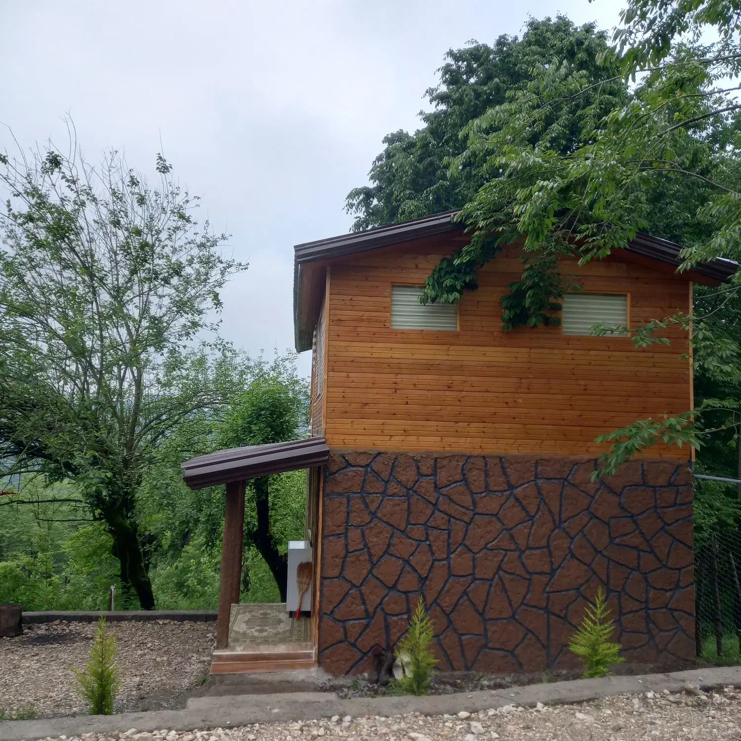 کلبه دوبلکس جنگلی دنج