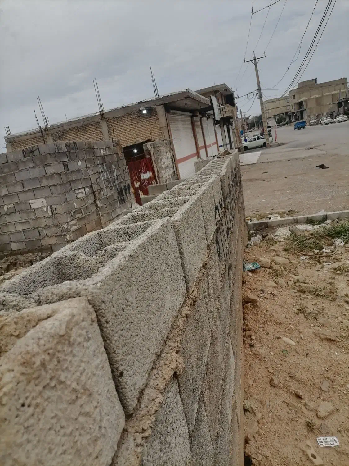 زمین 192متر تجاری