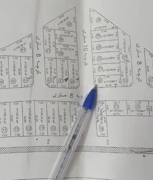 زمین ۲ نبش پایین پارک سبد