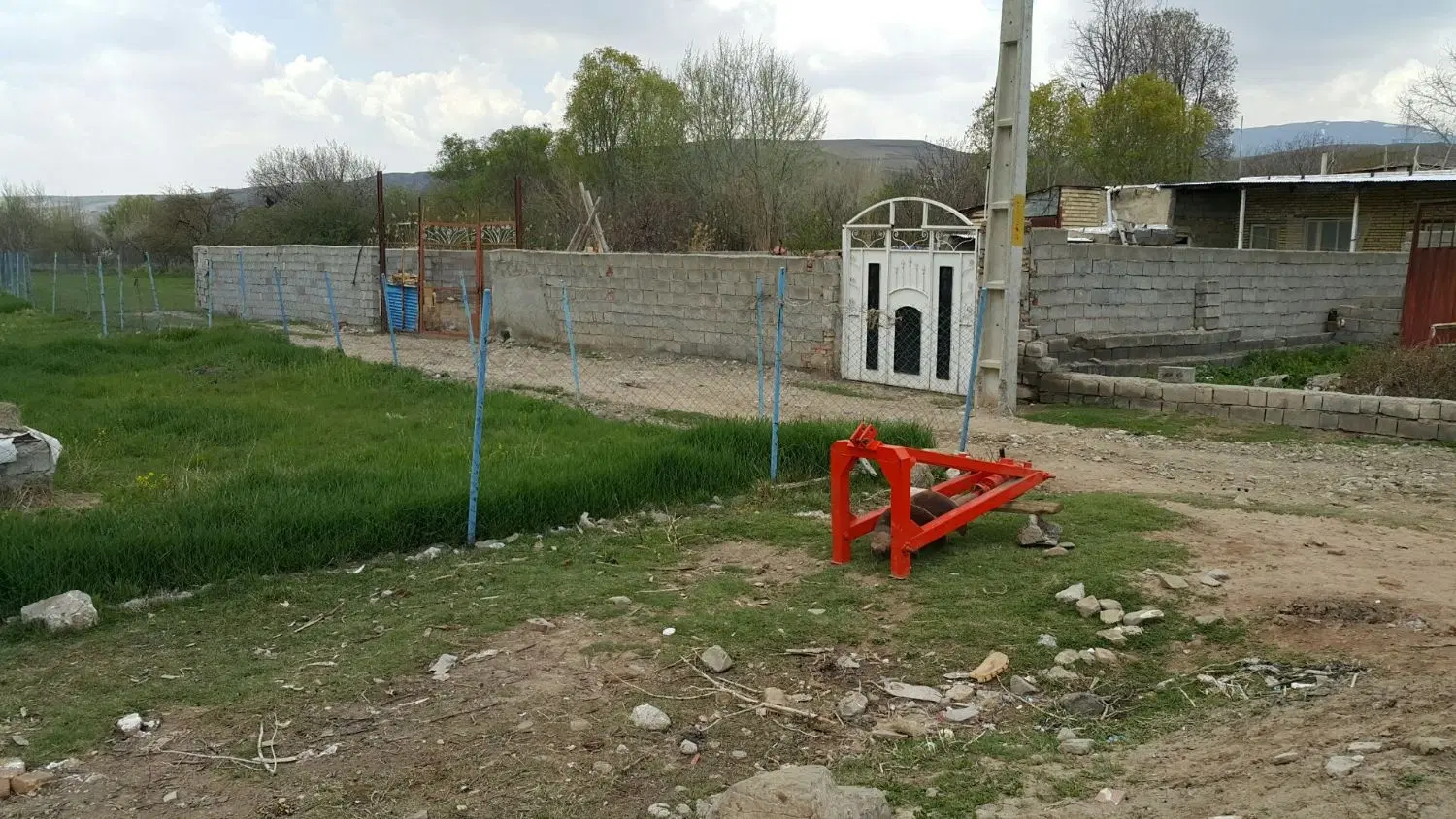 زمین جهت ساخت در روستای سرند