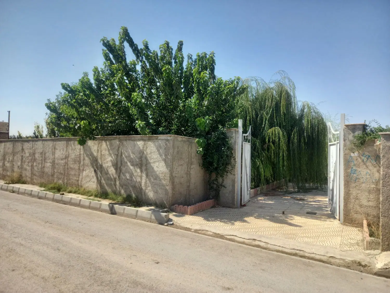 باغچه چهاردیواری دربافت بختیار