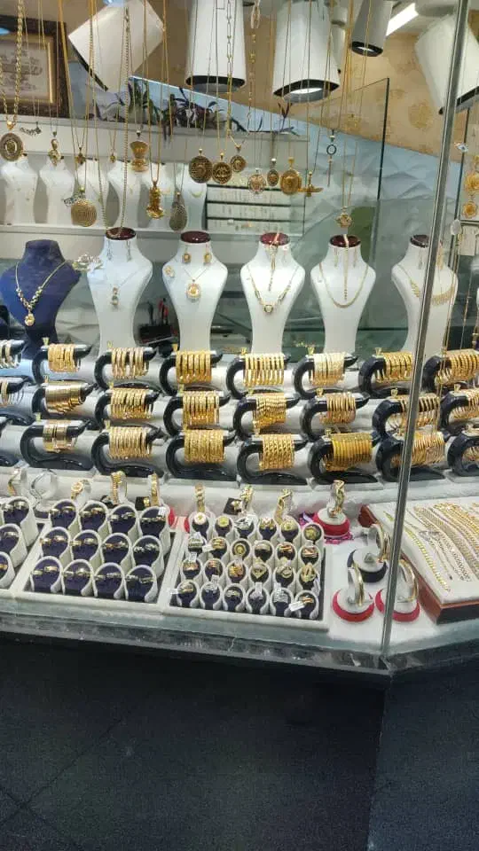 مغازه طلا فروشی در بازار زرگرها