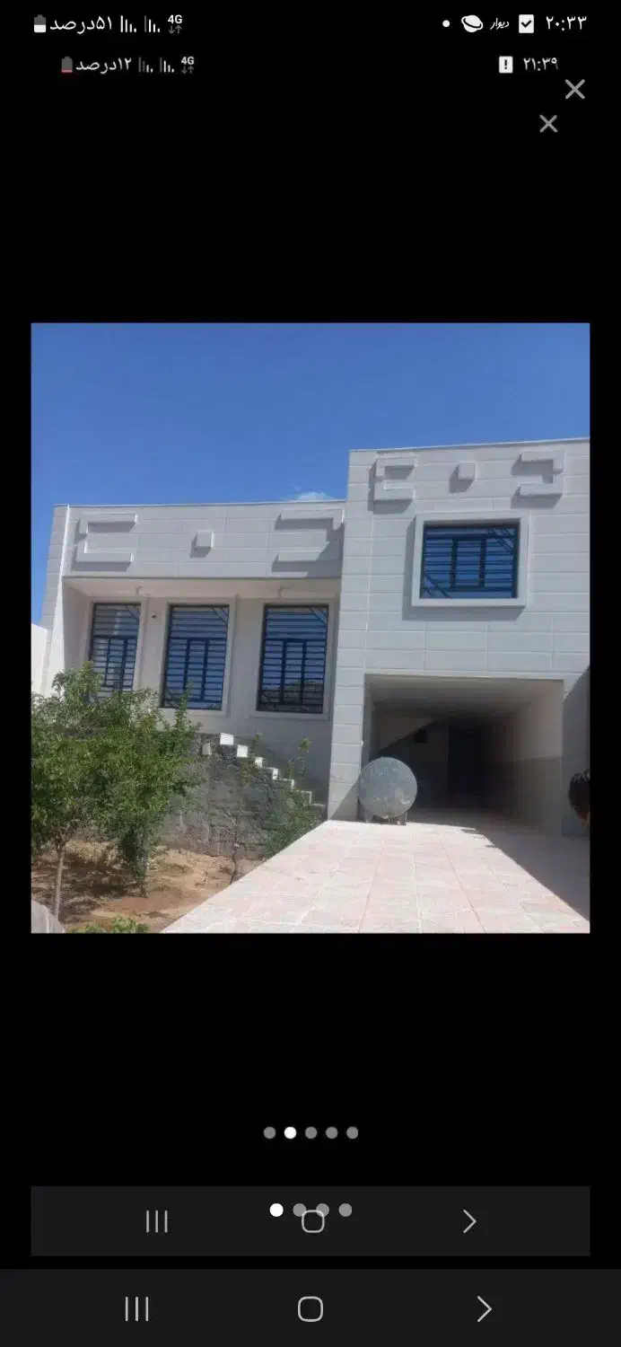 خانه تنگ چنار مزرعه نو مهریز 200 متر پکیج دار