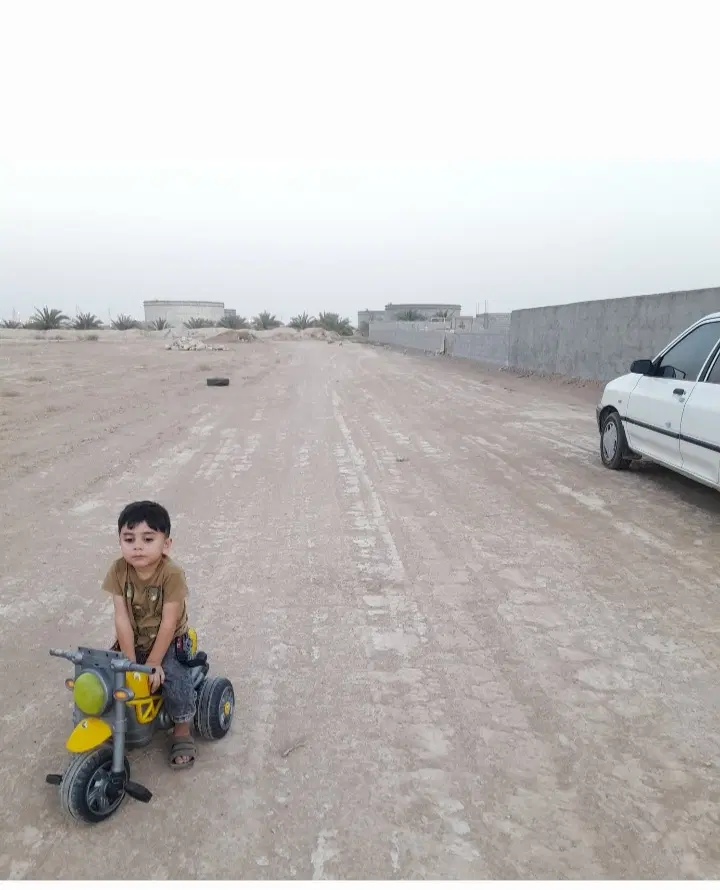 زمین باغی مال خلیفه ای ۱۲۰۰ متری