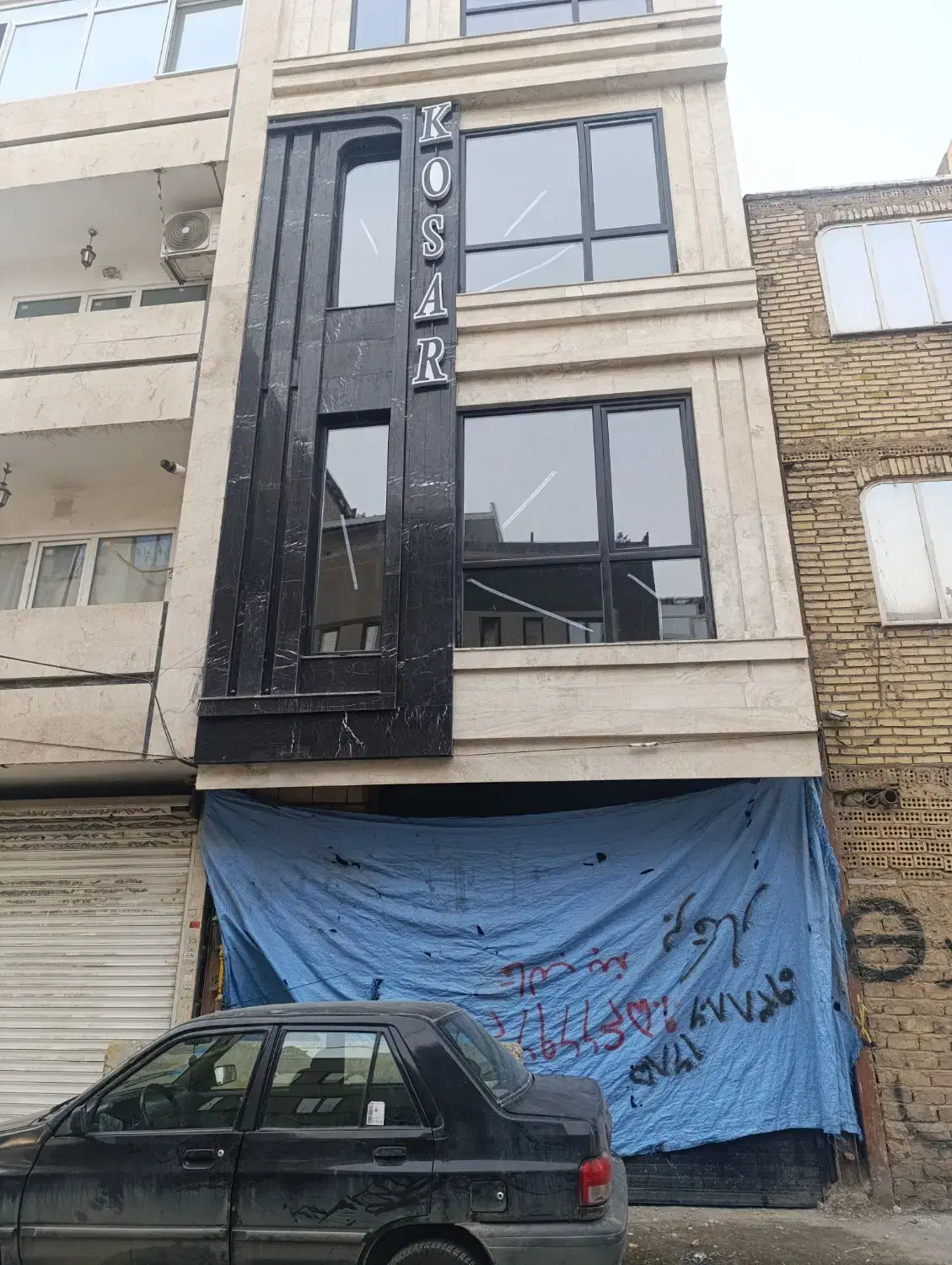 پیش فروش آپارتمان 50متری نوساز طبقه همکف