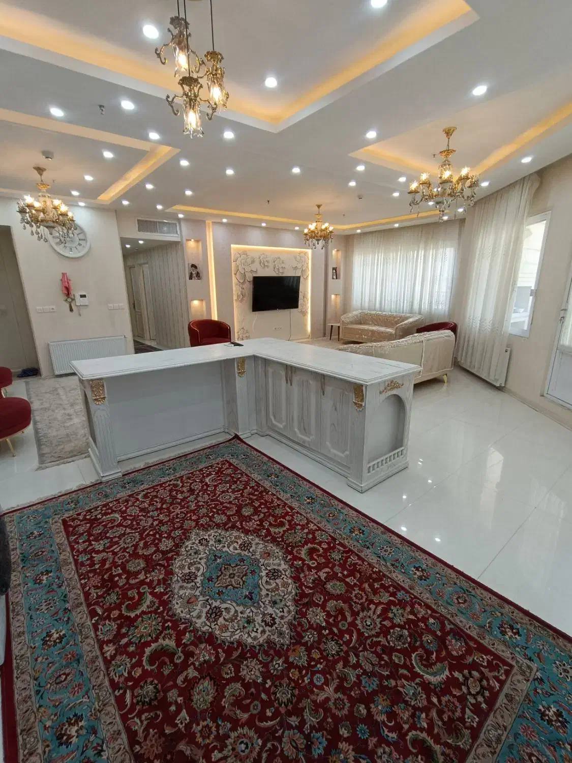 رهن کامل آپارتمان نوساز ۱۴۰ متر ۲خواب امام رضا
