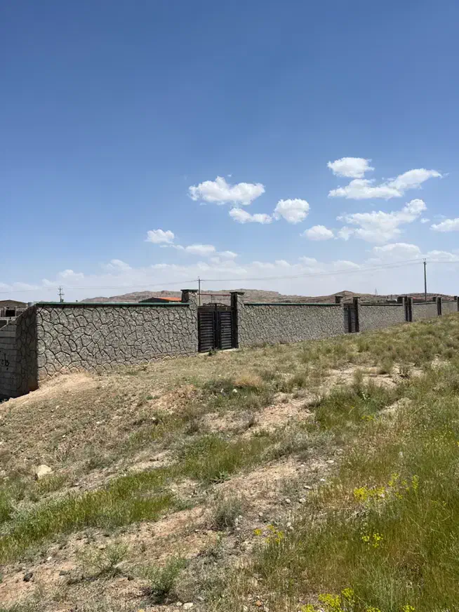 زمین ۱۰۰۰متری حصار شده ویلایی(نقد واقساط)
