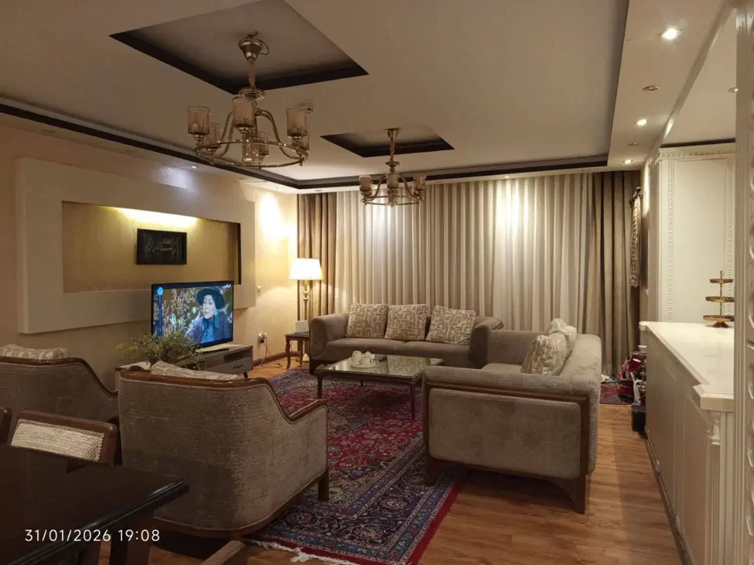 ۱۱۰ متر فول دیزاین تاپ لوکیشن چیتگر