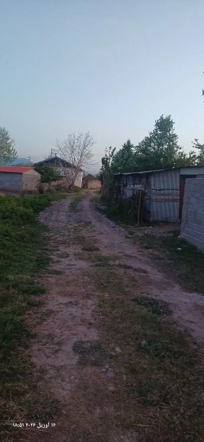 ۱۲۵۶متر زمین مسکونی لولمان
