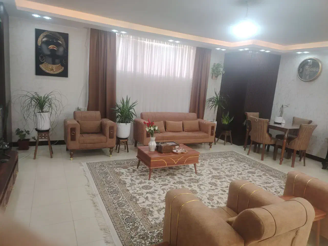 آپارتمان ۹۰ متری _دو خوابه_شمالی _ملک شهر