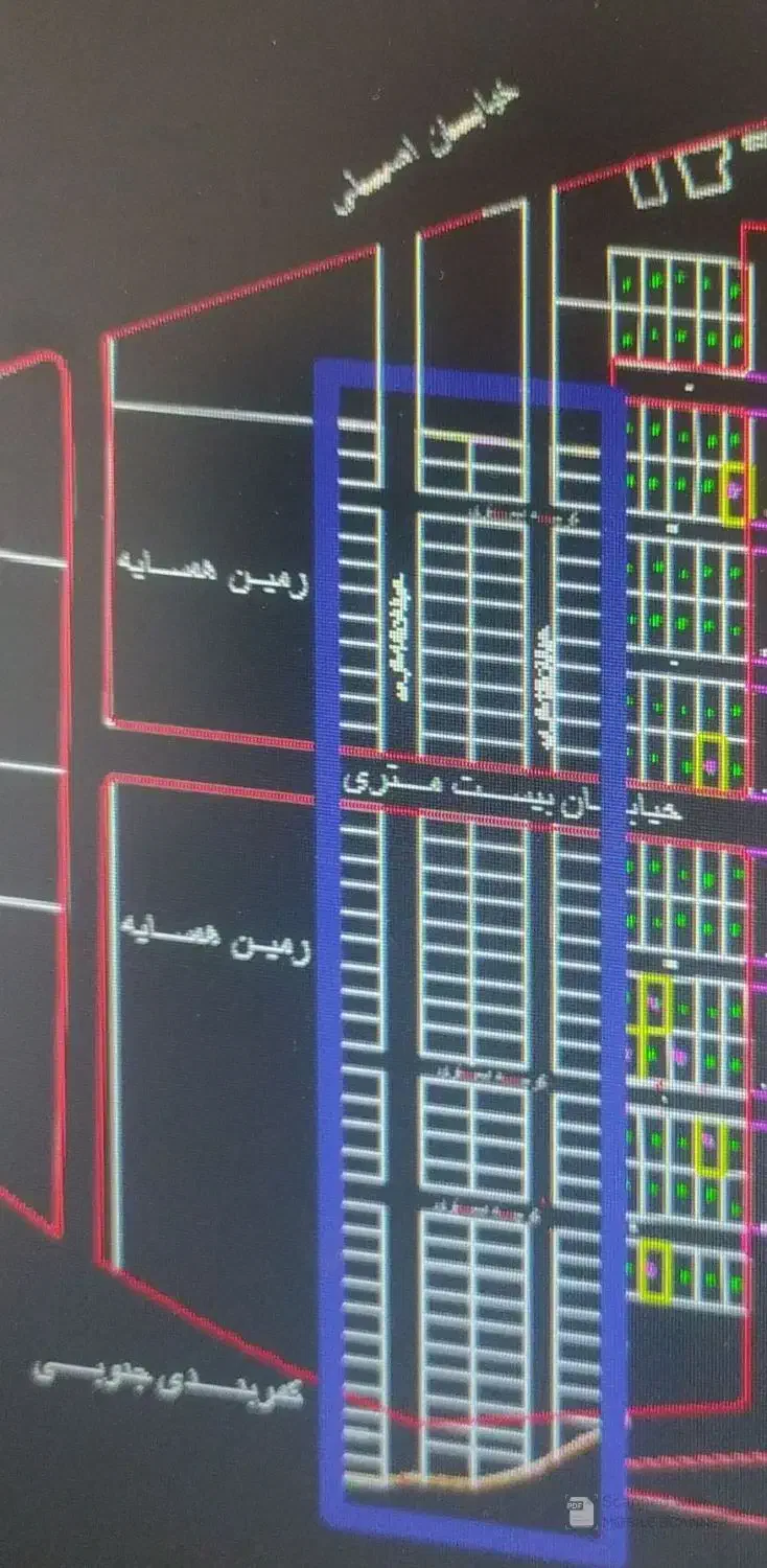 زمین بغل فرهنگیان فاز 1