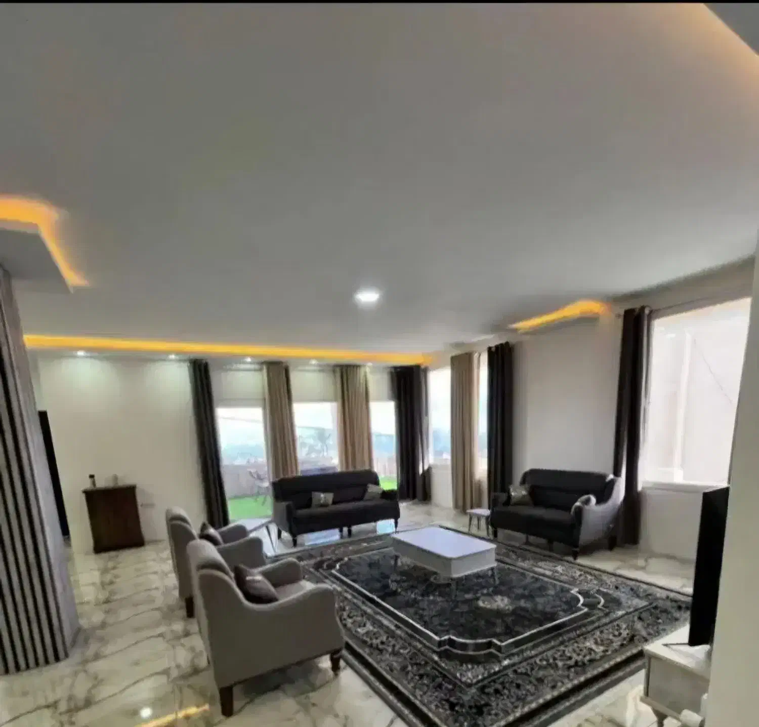 واحد ۹۷ متری دو خوابه _رو به نما _تاپ لوکیشن