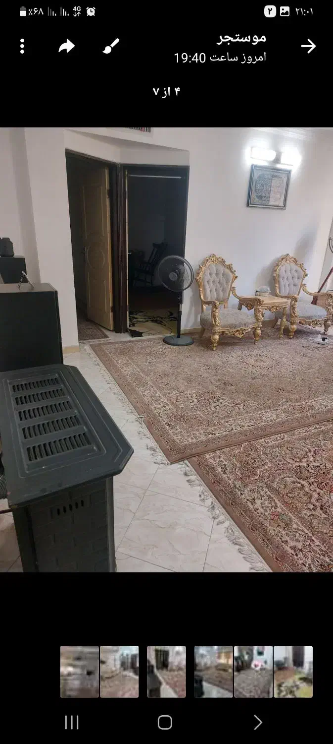 ۷۳متر بدون پارکینگ آب وبرق گاز جدا