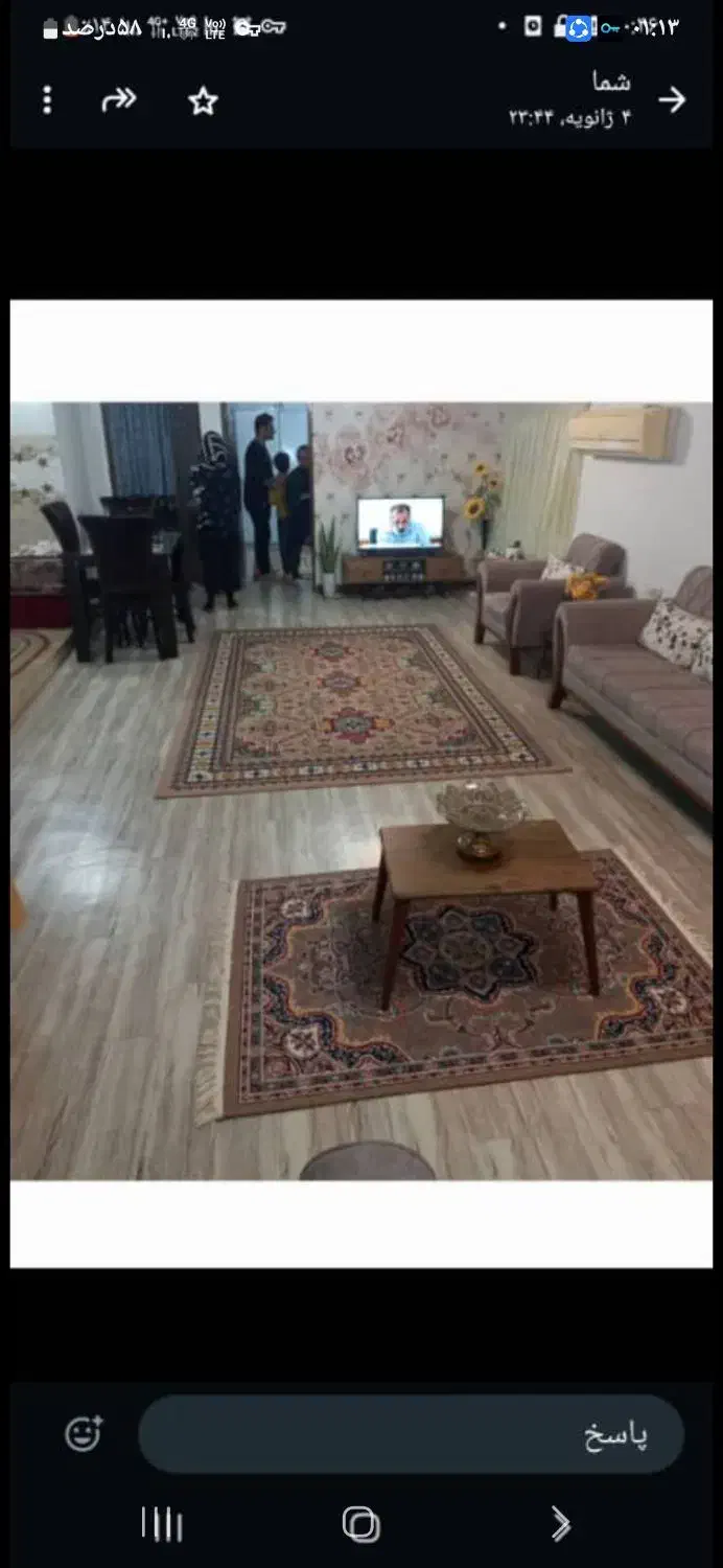 یک واحد آپارتمان واقع در خیابان خرمشهر مهرگان