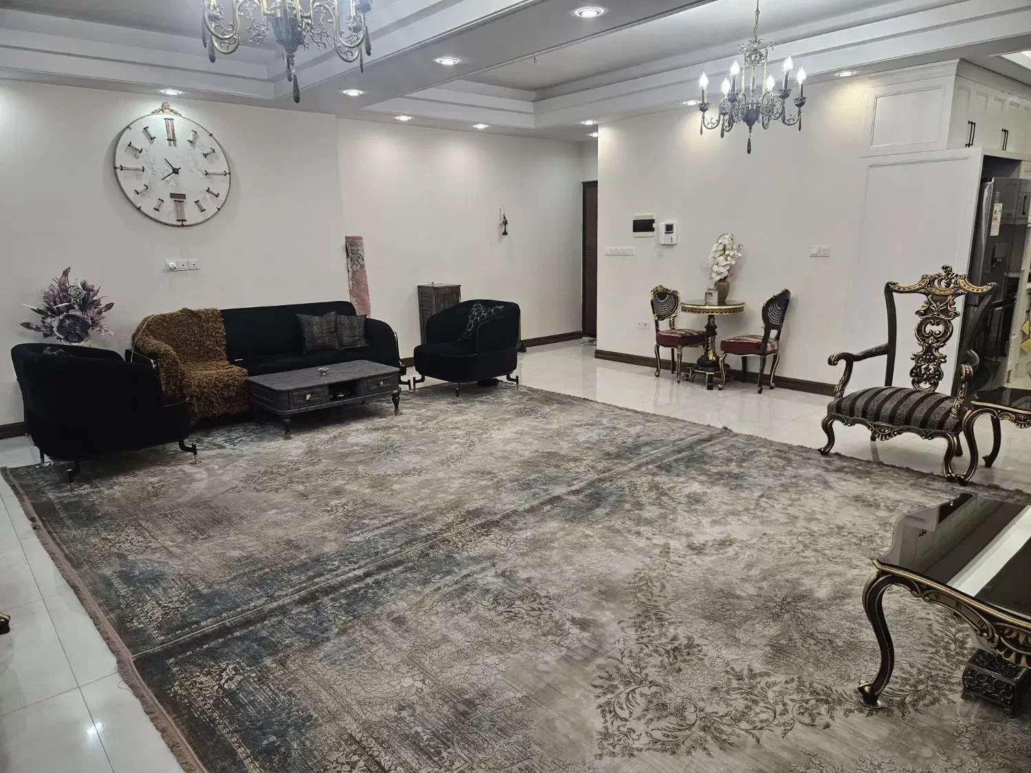 اجاره آپارتمان ۱۳۵ متری  ۳خواب مسعودیه