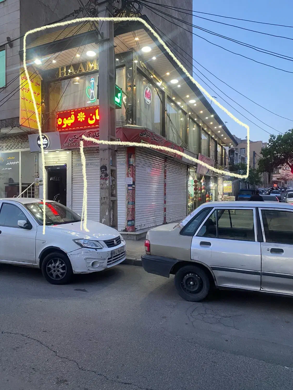 مغازه تمیز برخیابان ۸۰ متر