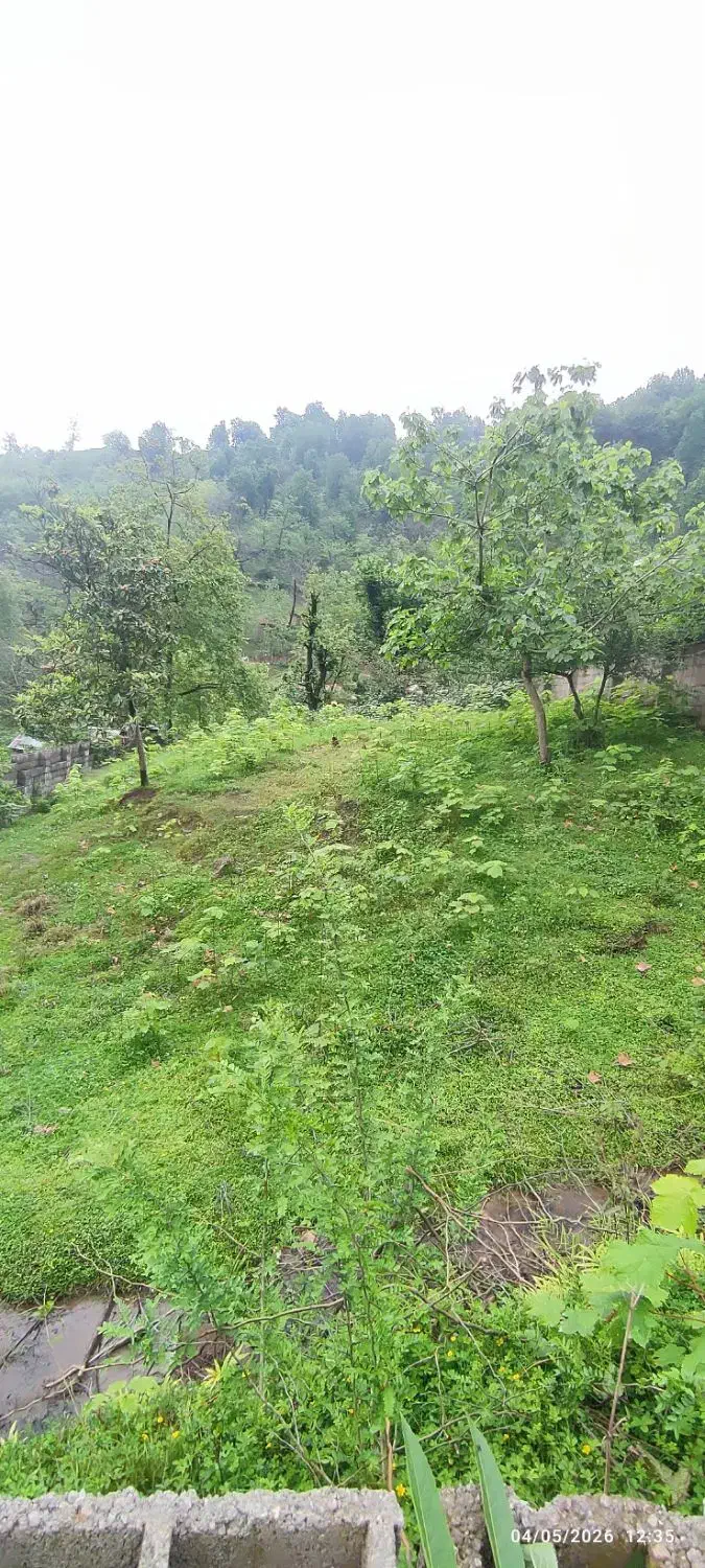 زمین روستایی سند دار 870 متری