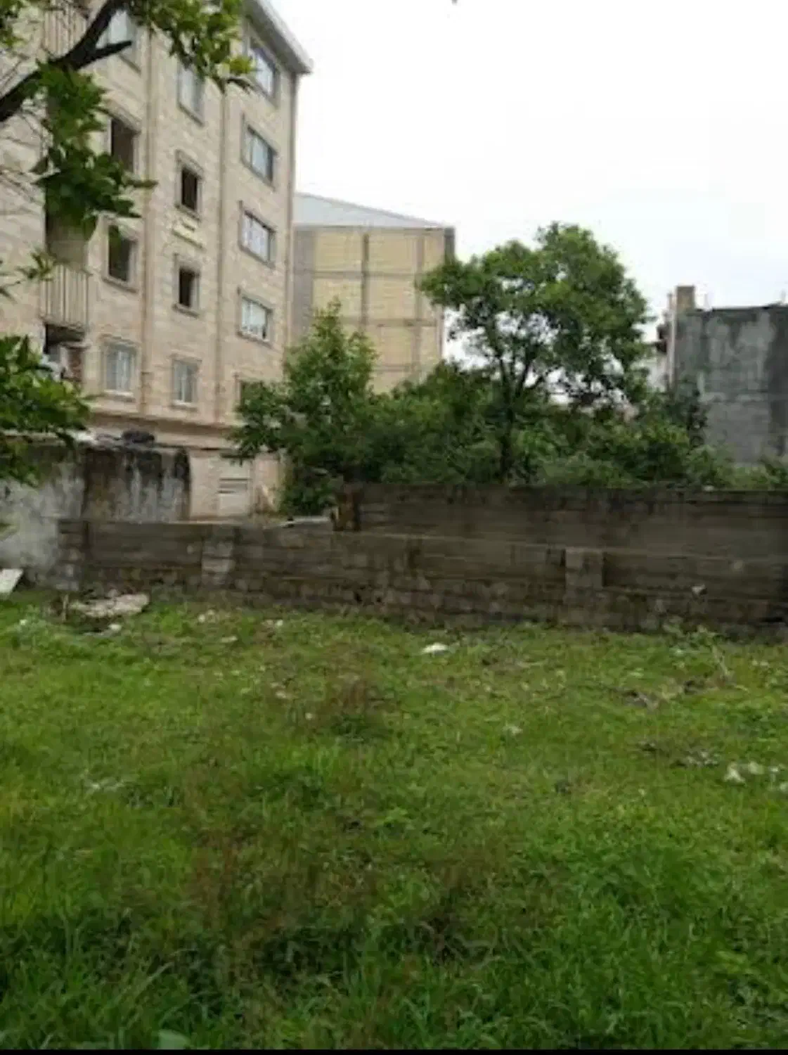زمین در مرکز شهر