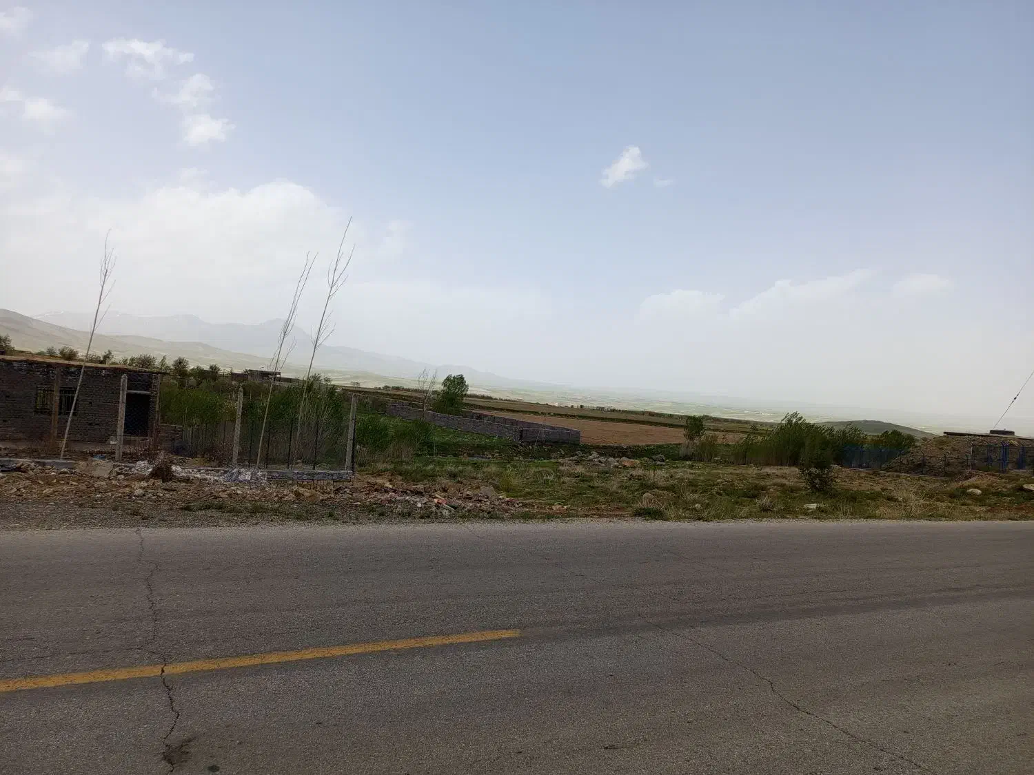 زمین باغی سیمین فروش فوری