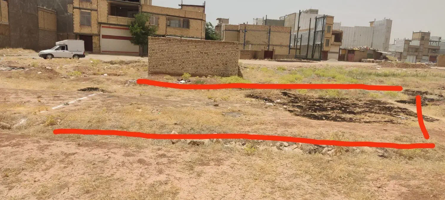 زمین 110متری پشت خیابان‌کارگر‌شمالی
