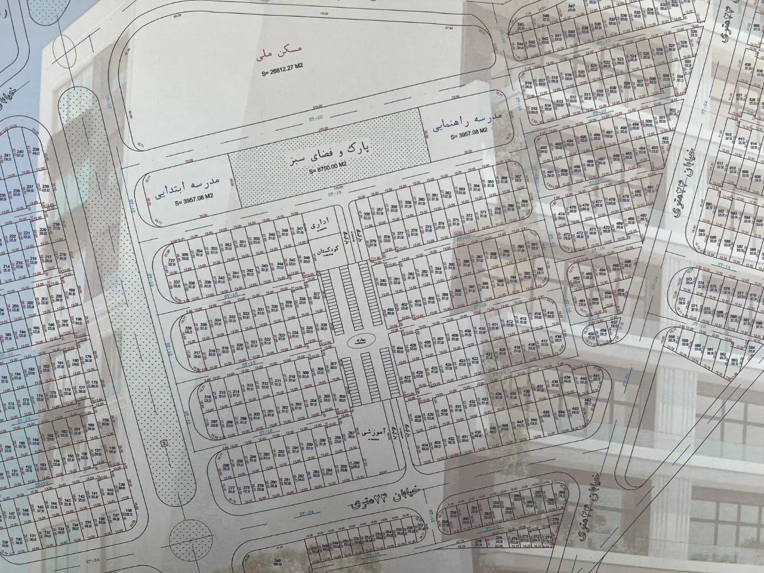 فروش زمین کوی بهداری فاز 2